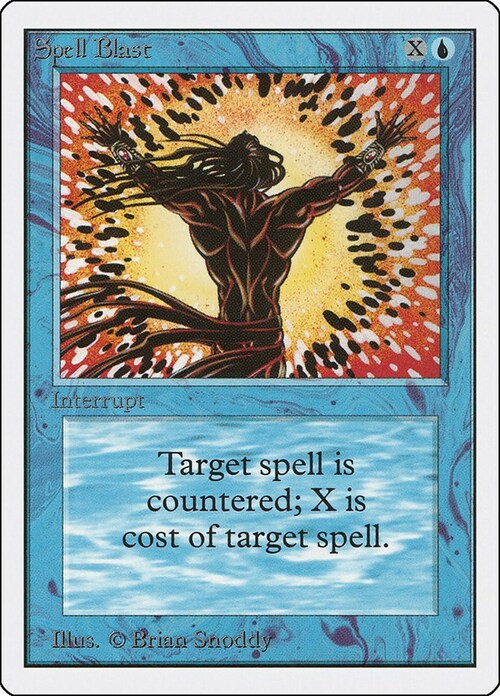 Spell Blast Card Front