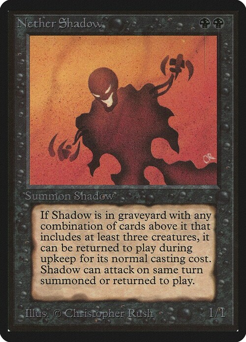 Nether Shadow Card Front