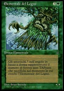 Wood Elemental Card Front