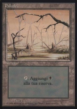 Swamp Card Front