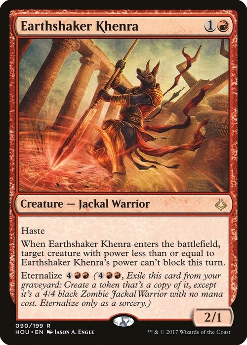 Earthshaker Khenra Card Front