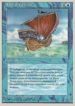 Pirate Ship Card Front