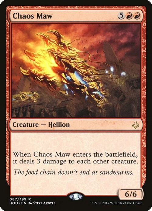 Chaos Maw Card Front