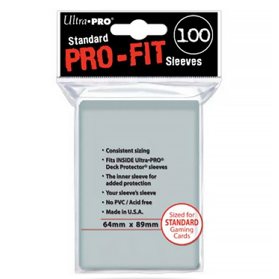 100 Ultra Pro Pro-Fit Sleeves