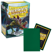 100 Dragon Shield Sleeves - Matte Green