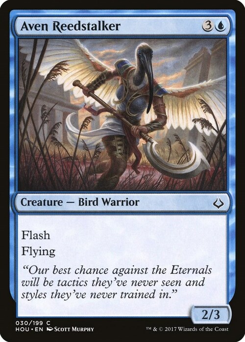 Aven Reedstalker Card Front