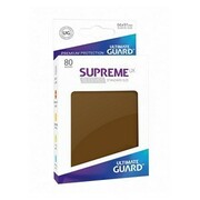 80 Ultimate Guard Supreme UX Sleeves (Brown)