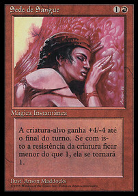 Blood Lust Card Front