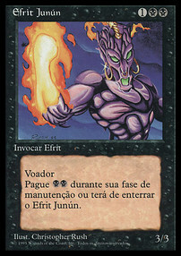 Junún Efreet Card Front