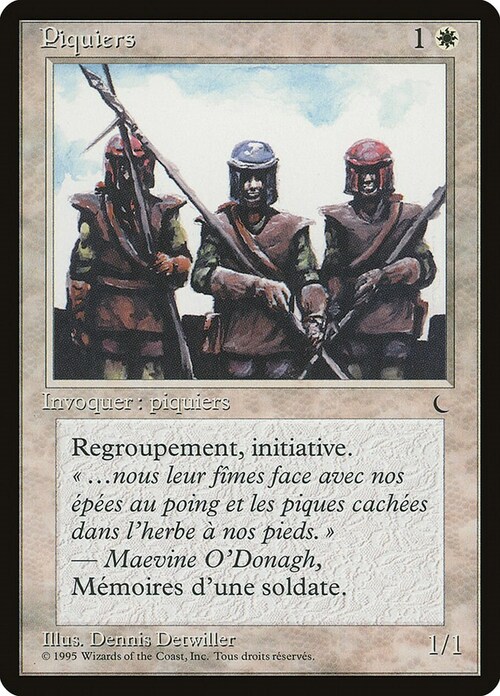 Pikemen Card Front