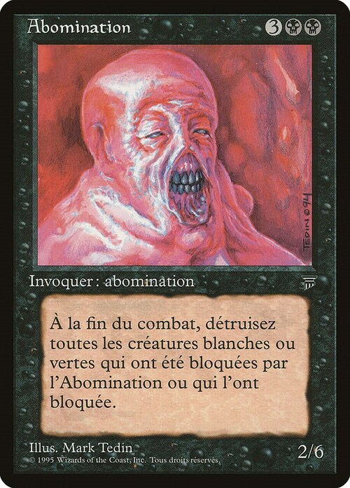 Abomination Card Front