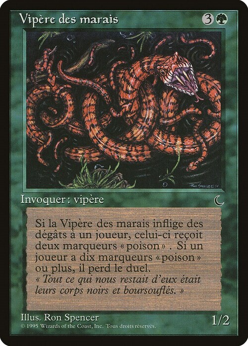 Marsh Viper Card Front