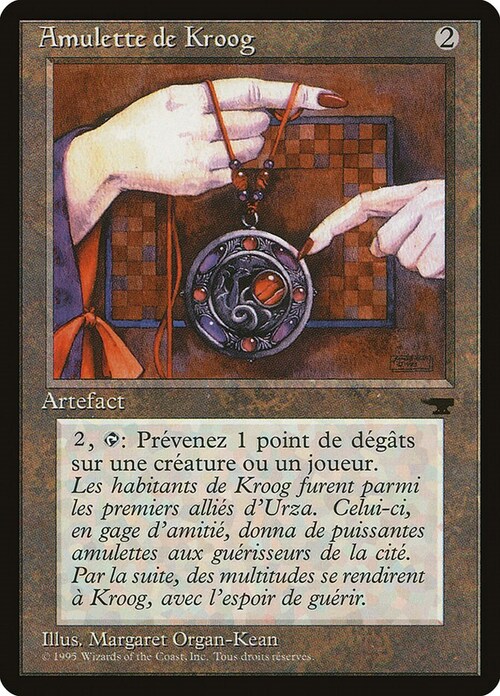 Amulet of Kroog Card Front