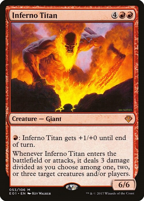 Inferno Titan Card Front