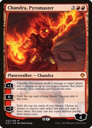 Chandra, Pyromaster