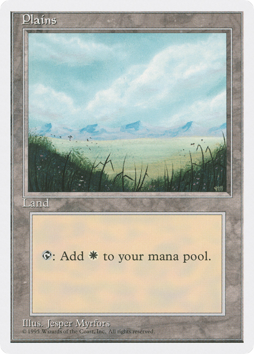 Plains Card Front