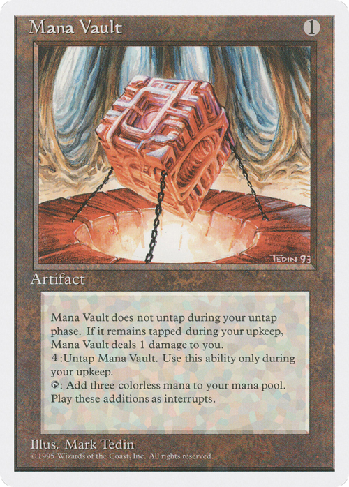 Mana Vault Card Front