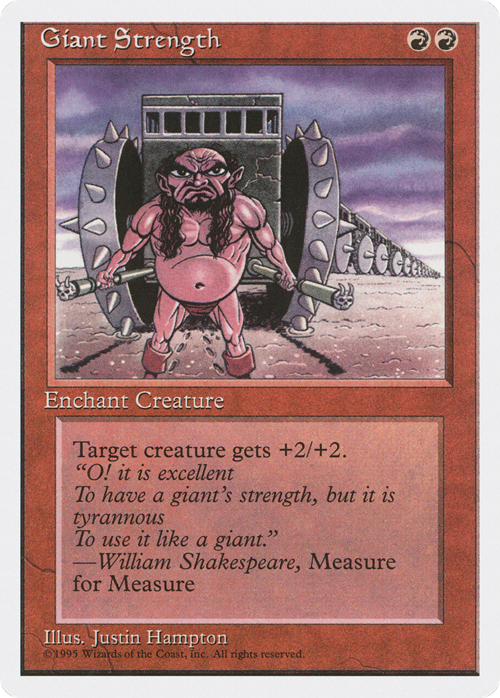 Giant Strength Card Front