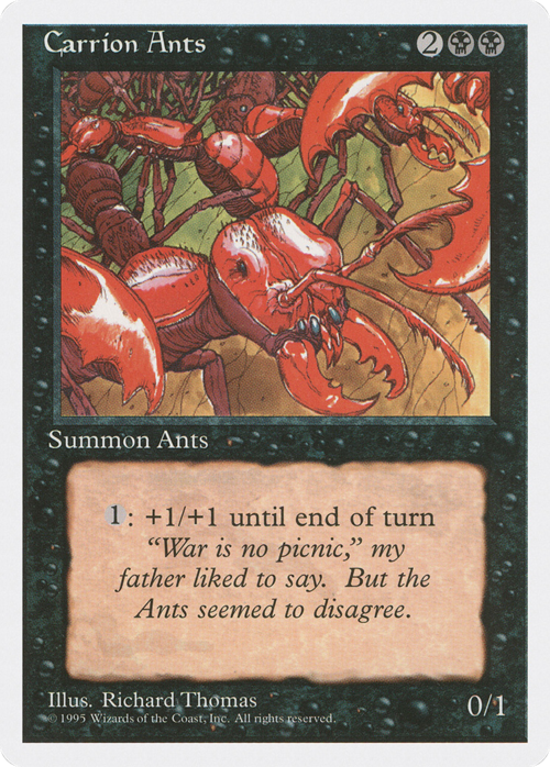 Carrion Ants Card Front