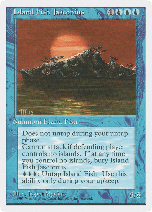 Island Fish Jasconius Card Front