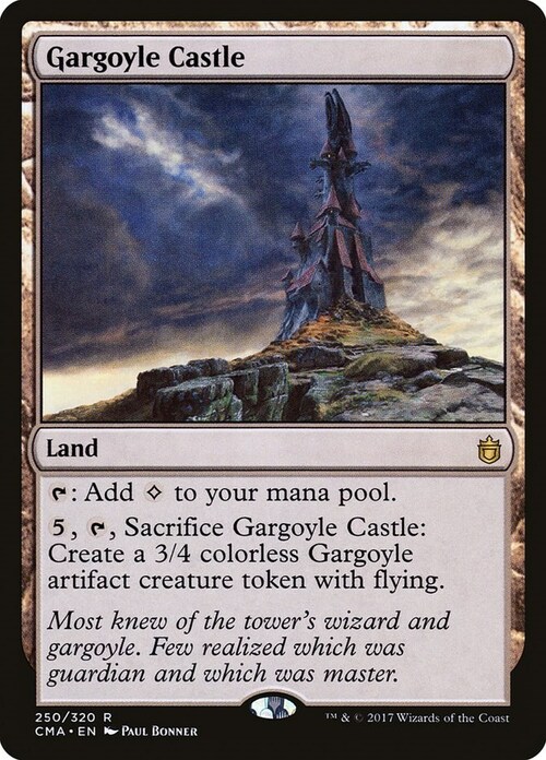 Gargoyle Castle Card Front