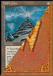 Delif's Cone Card Front