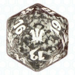 Black Innistrad D20 Die