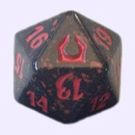 Return to Ravnica Rakdos D20 Die