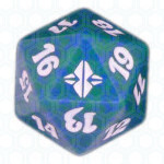 Green Rise of the Eldrazi D20 Die