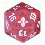 Red Rise of the Eldrazi D20 Die