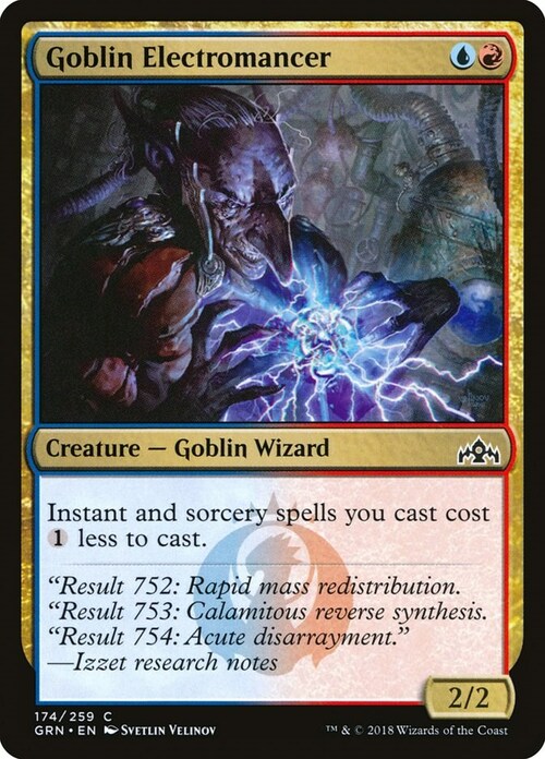 Goblin Electromancer Card Front