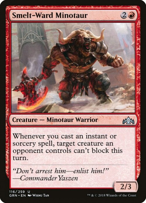 Smelt-Ward Minotaur Card Front