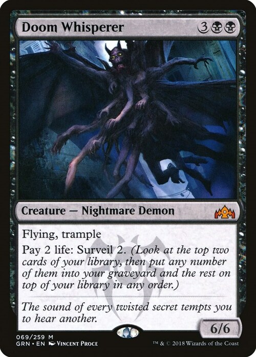 Doom Whisperer Card Front