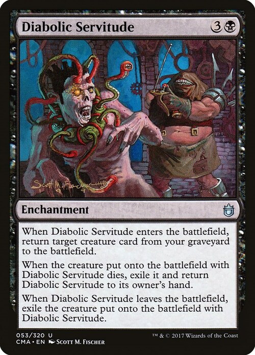 Diabolic Servitude Card Front