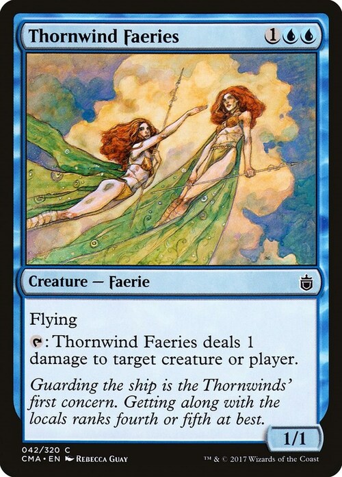 Thornwind Faeries Card Front