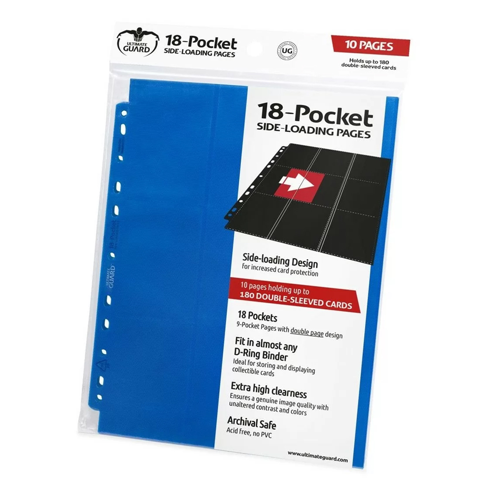 10 Ultimate Guard 18-Pocket Side-Loading Pages