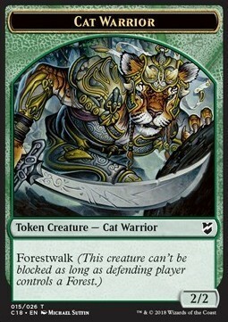 Cat Warrior // Beast Card Front