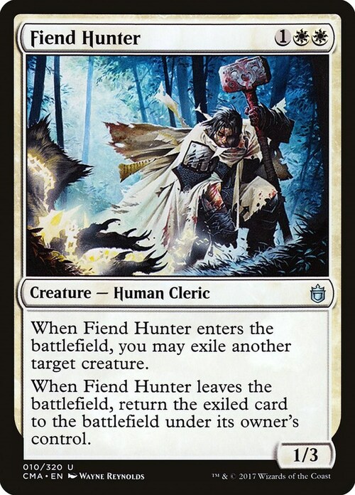 Fiend Hunter Card Front