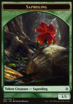 Saproling // Treasure Card Front