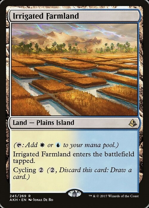 Irrigated Farmland Card Front