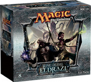 Caja de Fat Pack de Rise of the Eldrazi vacia