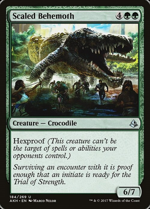 Scaled Behemoth Card Front