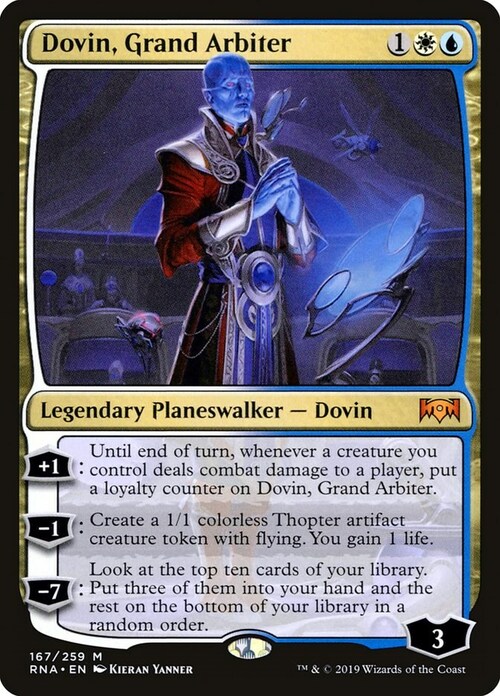 Dovin, Grand Arbiter Card Front