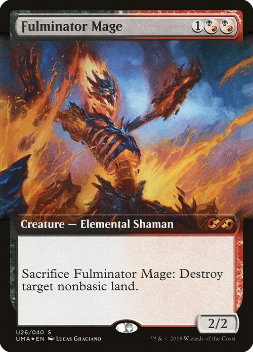 Fulminator Mage Card Front