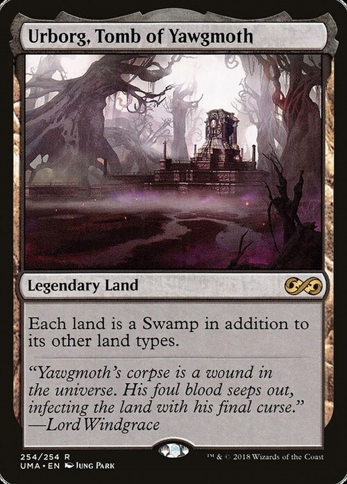 Urborg, Tomb of Yawgmoth Card Front