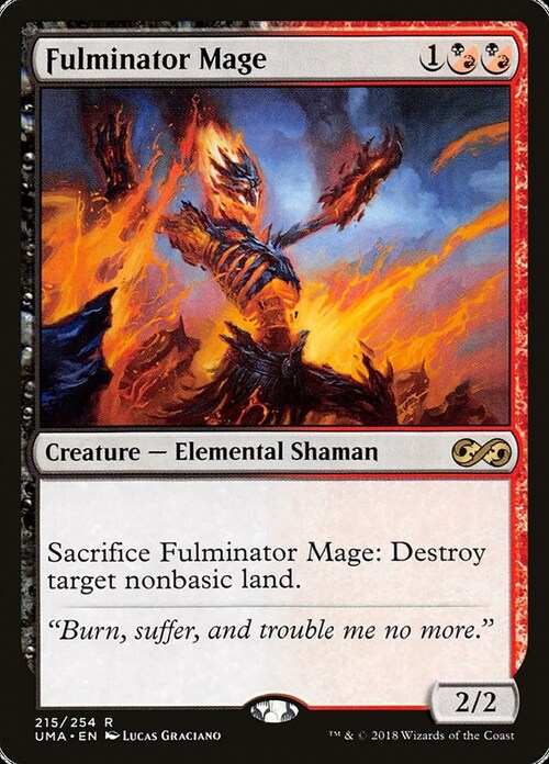 Fulminator Mage Card Front