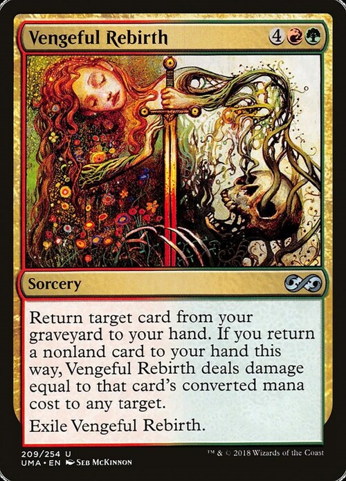 Vengeful Rebirth Card Front