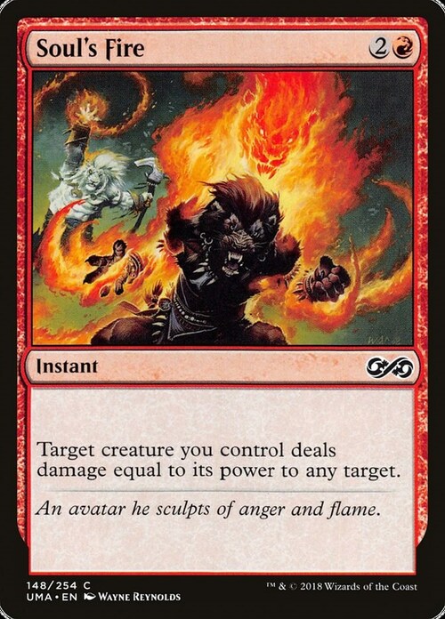 Soul's Fire Card Front