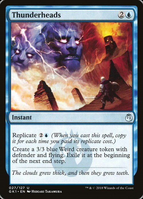 Thunderheads Card Front