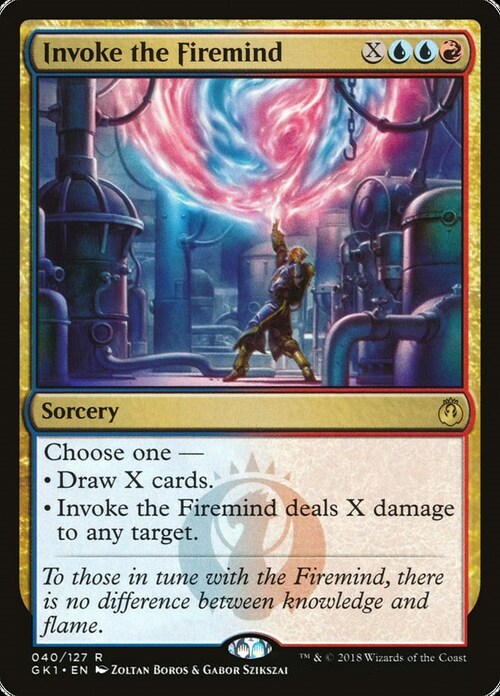 Invoke the Firemind Card Front